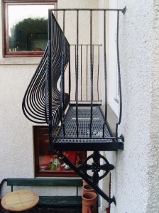 Wrought Iron Balcony